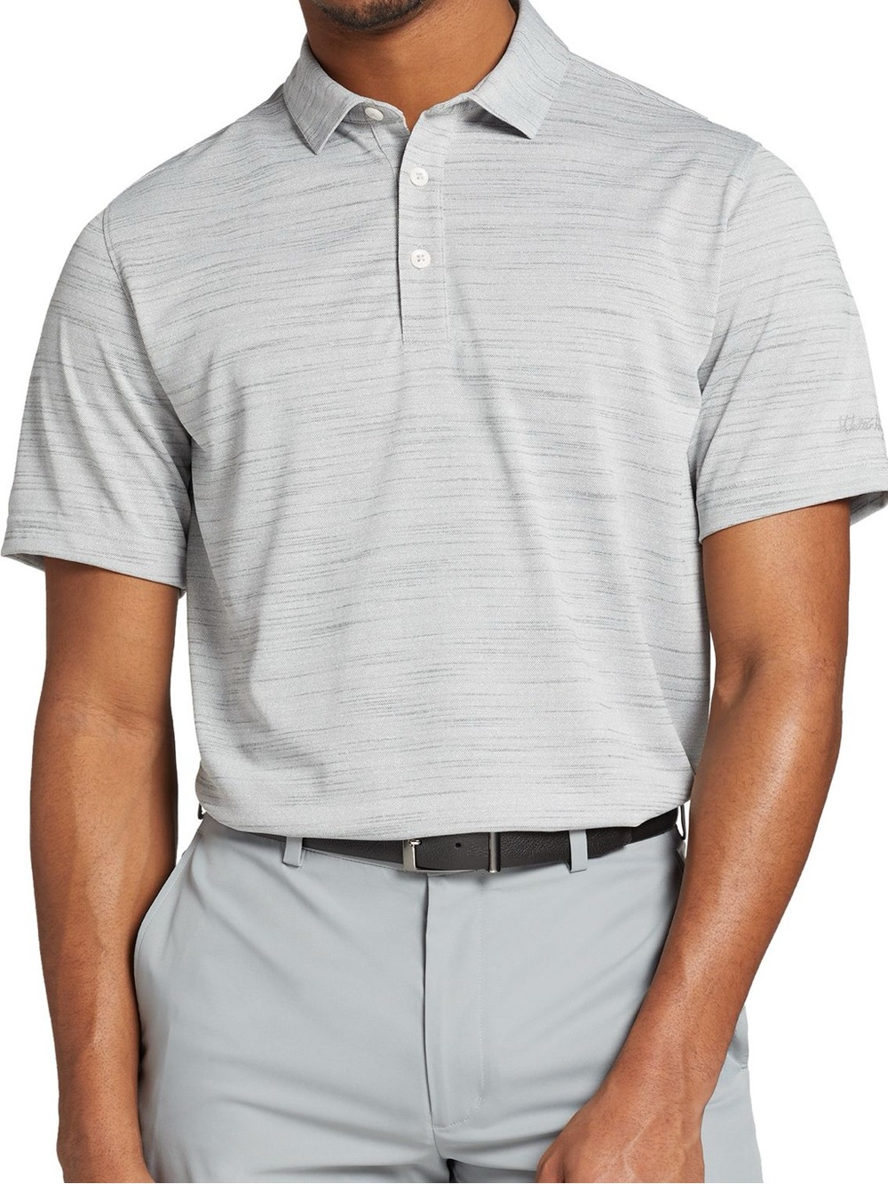Walter Hagen Men's Performance 11 Conversational Print Golf Polo Size  S